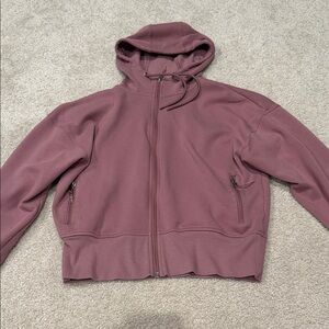 Old Navy Active Dusty Rose Hooded Jacket